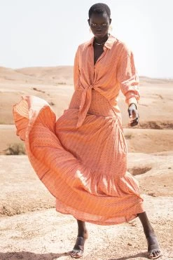 Sofia Skirt - Zen Terra -Vêtements De Mode Poppy SS23 20