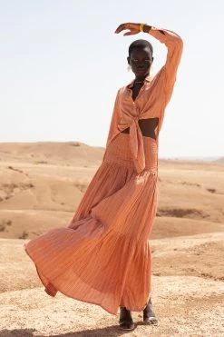 Sofia Skirt - Zen Terra -Vêtements De Mode Poppy SS23 3 8c225e09 2aed 4540 8ccb 29e0d43fad05