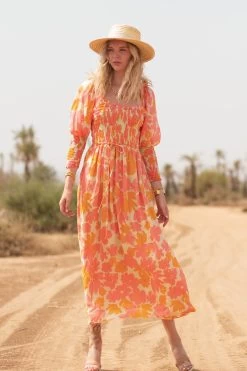 Elias Maxi Dress - Coquita Anis