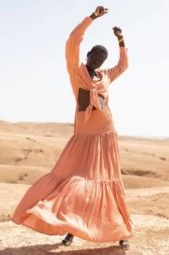 Sofia Skirt - Zen Terra -Vêtements De Mode Poppy SS23 5 87fdfcdf 399e 44c7 aafe be08a32d85b6