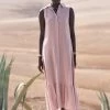 Didier Maxi Dress - Ramie Blush -Vêtements De Mode Poppy SS23 3dba7705 5b7e 4a62 9d3a 5d141ce9bc69