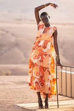 Anya Maxi Dress - Baby Flow Terra