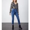 Reiko Jean Highwaist Adana - Denim B-232 - Femme -Vêtements De Mode REIKO Jeans ADANA B232 Vue1