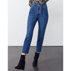 Reiko Jean Highwaist Adana - Denim B-232 - Femme -Vêtements De Mode REIKO Jeans ADANA B232 Vue12