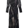 Austin Maxi Dress - Tie & Dye Grey -Vêtements De Mode Sans titre 33