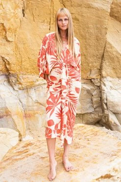 Orga Maxi Dress - Palmer Terra