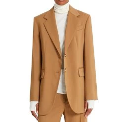 Veste Max Mara Sportmax Tailored Garbata - Marron - Femme