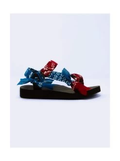 ARIZONA LOVE Sandales Trekky Bigout - Rouge/Bleu