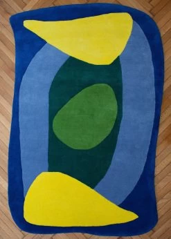 Tapis Tufté - Lemon Squeezie -Vêtements De Mode TapisLemonSqueezie lainetufteedesignfaitmainbauhaus general
