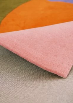 Tapis Tufté - Purple Baywatch -Vêtements De Mode Tapislainetutfeemaronorangeviolet zoom2