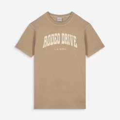 T-Shirt Antic Arizona 160 Desert Taupe - Rodeo Drive Printed - Mixte