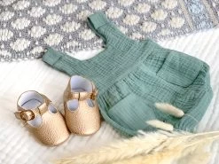 Barboteuse La Prairie - Vert Eucalyptus - À Personnaliser -Vêtements De Mode barboteuse la prairie vert eucalyptus body barboteuses maison pioline 720678