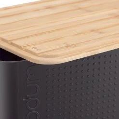 Bodum Boite À Pain Bistro - Noir -Vêtements De Mode boite a pain grand modele bistro noir rangement bodum 866322