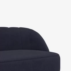 Canapé Alienor 2 Places En Velours - Noir -Vêtements De Mode canape alienor 2 places en velours noir 107856