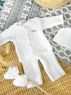 Trousseau De Naissance La Tendresse - Blanc - À Personnaliser