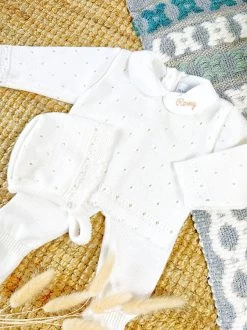 Trousseau De Naissance Le Chouchou - Blanc - À Personnaliser