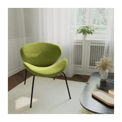 Fauteuil En Velours Malaga - Vert Olive 11 Fauteuil En Velours Malaga - Vert Olive -Vêtements De Mode fauteuil en velours malaga vert olive 116353