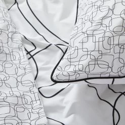 Housse De Couette Ariana - Blanc Et Noir 18 Housse De Couette Ariana - Blanc Et Noir -Vêtements De Mode housse de couette ariana blanc et noir 844254