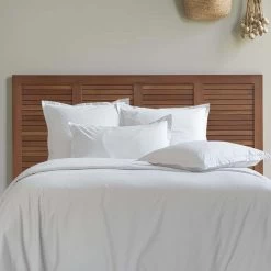 Housse De Couette Satin - Blanc