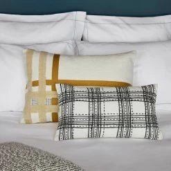 Housse De Coussin Keneth - Blanc Cassé -Vêtements De Mode housse de coussin keneth blanc casse 156095