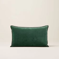 Housse De Coussin Dario Mélèze Et Bourdon Noir