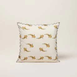 Housse De Coussin Neptune Moutarde -Vêtements De Mode housse de coussin NEPTUNE 007813 J18 C1 8