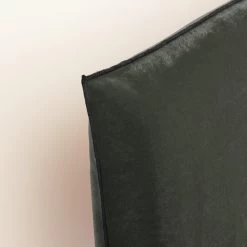 Housse De Tête De Lit Dario - Kaki Grisé Et Bourdon Noir -Vêtements De Mode housse de tete de lit dario kaki grise et bourdon noir 803263