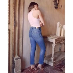 Reiko Jean Mom Harlem - Denim V-330 - Femme -Vêtements De Mode jean mom harlem dnm v 330 240810