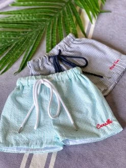 Short De Bain Le Nageur - Bleu Marine - À Personnaliser -Vêtements De Mode maillot le nageur bleu marine maillots maison pioline 241755