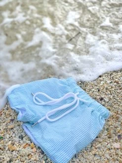 Short De Bain Le Nageur - Bleu Turquoise - À Personnaliser