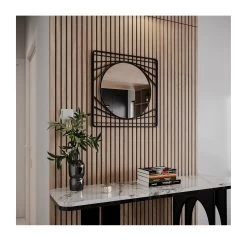 Miroir Pompadour - Noir