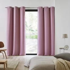 Occultant À Oeillets Blackout Rose