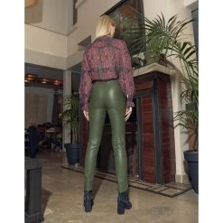 Reiko Pantalon Ornela - Army - Femme -Vêtements De Mode pantalon ornela army 979767