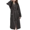 Peignoir Femme - Gris Anthracite -Vêtements De Mode peignoir femme gris anthracite 587574