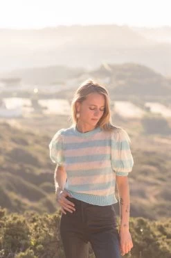 Anita - Blue -Vêtements De Mode poppy foz 87d5f76a 51af 457b 94dc 311fab58e6bf