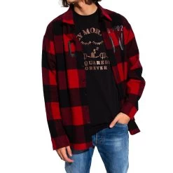 Chemise Dsquared2 Plaid Flannel - Rouge - Homme