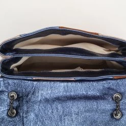 Sac Ã€ Bandouliêre Ale - Bleu/Marron - Femme -Vêtements De Mode sac a bandouliere ale bleumarron femme 597348