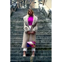 Sac Ã€ Bandouliêre Ale - Multi Rose Métallique - Femme -Vêtements De Mode sac bandouliere ale multi rose metallique femme 204183