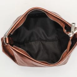 Sac Ã€ Bandouliêre Lily - Bronze Métallique - Femme -Vêtements De Mode sac bandouliere lily bronze metallique femme 381663