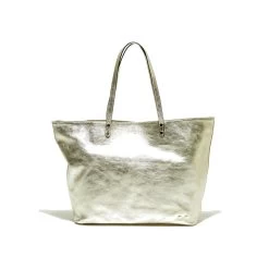 Sac Porte Epaule Grand Mila - Doré - Femme