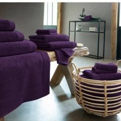 Serviette De Toilette - Aubergine