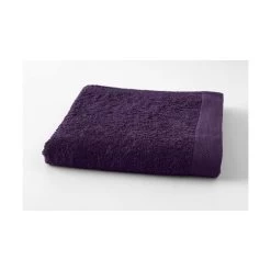 Serviette De Toilette - Aubergine -Vêtements De Mode serviette de toilette aubergine 841579