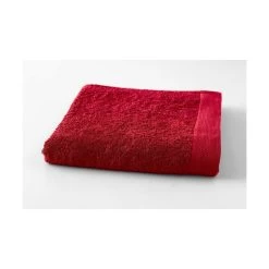 Serviette De Toilette - Rouge -Vêtements De Mode serviette de toilette rouge 982839