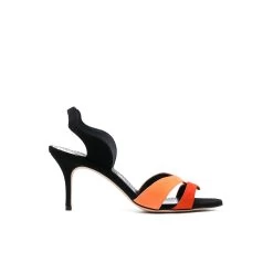 Sandales Manolo Blahnik Bora 070 Suede - Noir - Femme -Vêtements De Mode sn02 1