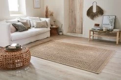 Tapis Aspect Jute Nature 8729 - Marron -Vêtements De Mode tapis aspect jute nature 8729 marron 768865