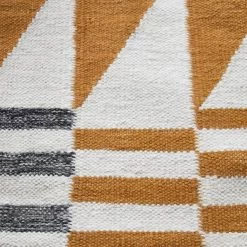 Tapis De Sol Aksel Ardoise Et Ocre -Vêtements De Mode tapis de sol AKSEL 007134 GJ 7