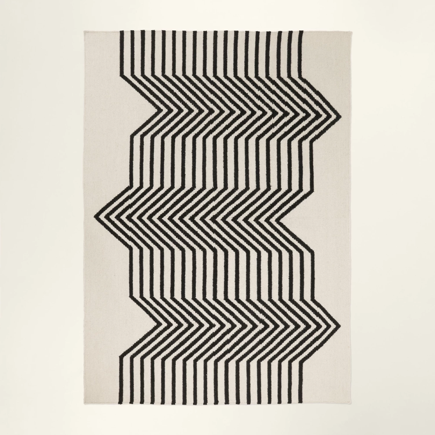 Tapis De Sol Liv Ivoire Et Noir 4 Tapis De Sol Liv Ivoire Et Noir – Image 2