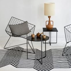 Tapis De Sol Liv Ivoire Et Noir 14 Tapis De Sol Liv Ivoire Et Noir -Vêtements De Mode tapis de sol LIV 007133 WG 9