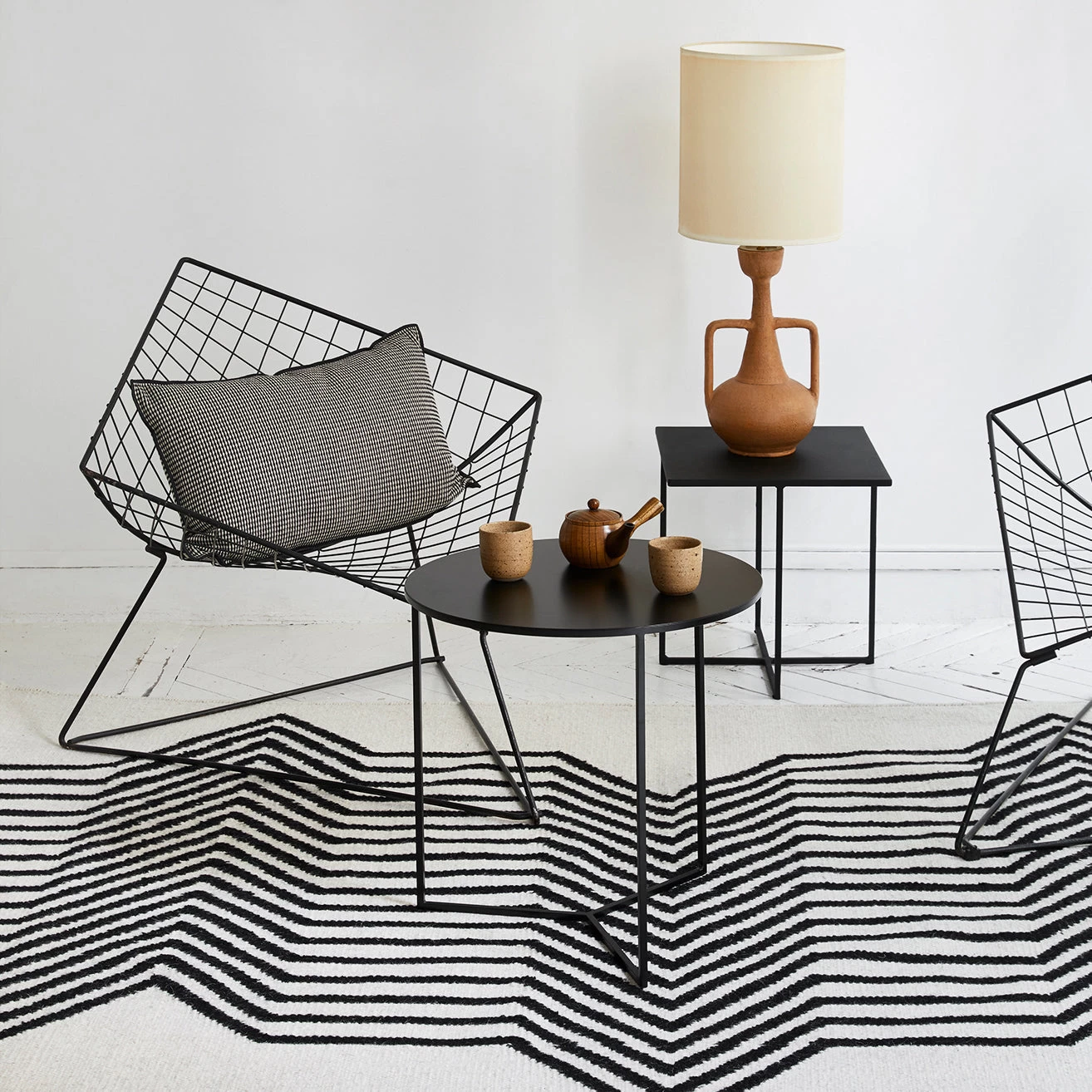 Tapis De Sol Liv Ivoire Et Noir 7 Tapis De Sol Liv Ivoire Et Noir – Image 5