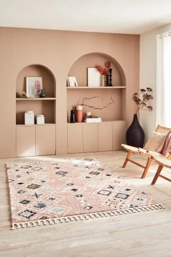 Tapis Delya 3144 - Rose